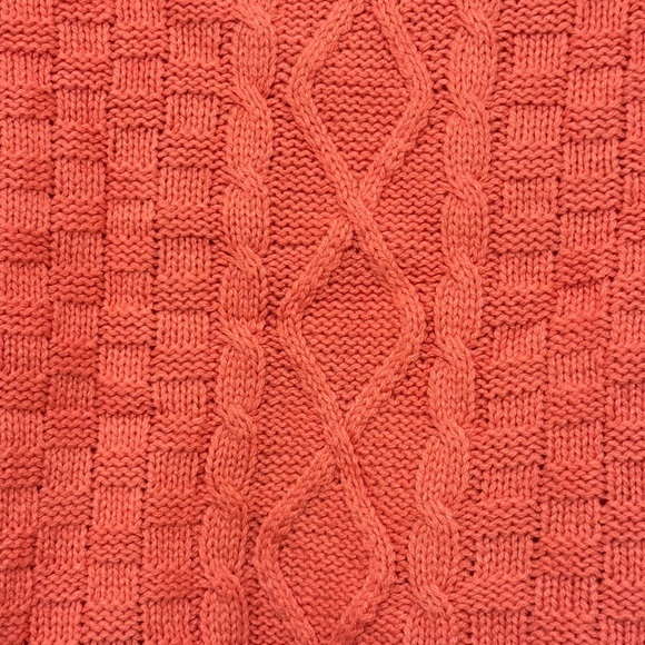 St Johns Bay Cotton Cable Knit Sweater XS - Picture 5 of 8